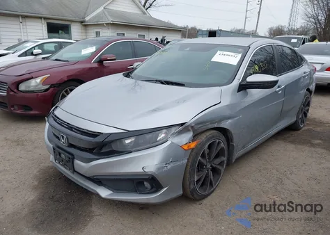 2020 Honda Civic Sport from USA, damaged, VIN 2HGFC2F80LH513518